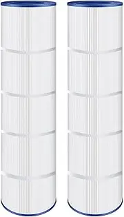 Doule King 2 Pack Replacement Swimming Pool Cartridge Filter for PLF105A, Filbur FC-1977, Unicel C-7471,Ultral-A6,105 Sq. Ft Pool Filter Cartridge