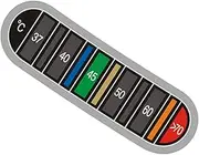Stick On Thermometer Strip | Temperature Bottle Thermometer Sticker | Easy-to-Read Water Thermometer Strips for Coffee, Fermenting, Brewing, Wine and Beer | Accurate Temperature Display