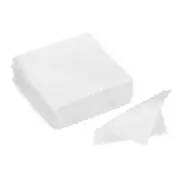 3.15x3.15" Jewelry Cleaning Cloth, 50Pcs Individually Wrapped White