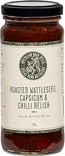 Australian Bush Spices - Wattleseed, Roasted Capsicum and Chilli relish 275g
