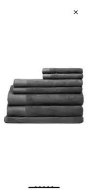 Sheridan Luxury Egyptian Face Washer|Hand Towel|Bath Towel| Bath Sheet|Dark Grey