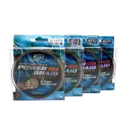 ASSO Power Braid PE Fishing Line 130m Test 21.6Lb 23.5Lb 37Lb 41.8Lb Black