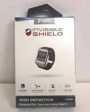 ZAGG - Invisibleshield ZAGG HD Clear for Samsung Galaxy Gear 2