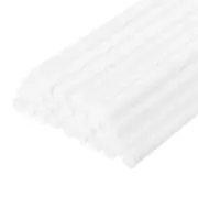 30pcs Mini Hot Glue Gun Sticks 8" x 0.27" for Glue Gun, White