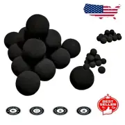 Set of 15 High-Quality 3” Ceramic Fire Balls for Indoor & Outdoor Fire Pits