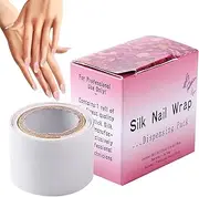 Silk Nail Wrap - Nail Repair | Reinforce Nail Protector | Adhesive Nail Wrap | Fiberglass & Silk Wrapsx Strong Nail Protector | Nail Artt Tool for Home Use & Salon | Nail Artt Accessories