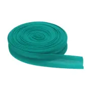 11 Yards Single Fold Bias Tape 9/16 Inch Sewing Bias Tape for Sewing, Blue Green