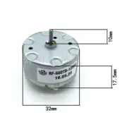 Mabuchi RF500TB-12560 Motor DC 1.5V 6V 12V 4600RPM 32mm DC Motor Spray machinexb