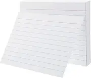 HONMEET 200pcs Lined Note Cards Heavyweight Ruled Index Cards for Studying Office Use Presentations and Exam Preparation Compact for Easy Organization and Flashcard Creation
