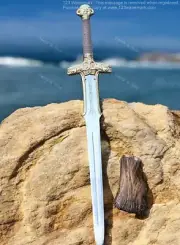 Sword Conan The Barbarian Atlantean Double Edge Battle Steel Ready Swords Gift