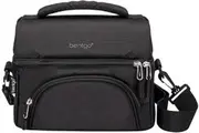 Bentgo Deluxe Lunch Bag Carrying Strap Insulated Design - Carbon Black