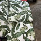 Target Threshold palm leaves chaise lounge cushion dura season fabric recycled