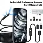 Dual Lens Borescope Endoscope Inspection Camera for iPhone iPad Samsung Android