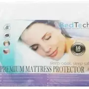 Bed Tech Full Size Premium Mattress Protector Dust Mite Bed Bug 10 Year Guarante