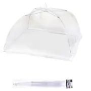 1x Collapsible Net Mesh 45cm Umbrella Food Cover Foldable Lace Insect Fly Tent