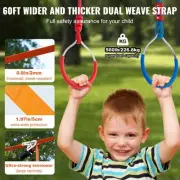 Ninja Warrior Kids Obstacle Course with Weatherproof Slacklines 14 Obstacles