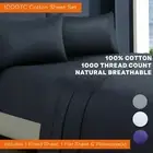 Hotel Quality 1000TC Egyptian Cotton Bed Sheet Sets Queen King Single Double
