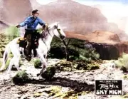 Sky High Lobby Card Tom Mix On Lobby Card 1922 Old Movie Photo
