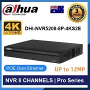 Dahua 4K NVR 8 Channels-Pro Series (DHI-NVR5208-8P-4KS2E)