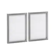 Nicola Spring Photo Frames - A4 (8" x 12") - Pack of 2