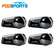 4X FX6 Bluetooth Helmet Intercom Motorcycle Headset Snowmobile Interphone 6 Way