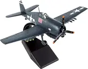 1/72 Scale Grumman F6F Hellcat Plane Model Diecast Military Airplane Model for Collection and Gift