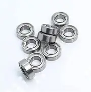 ACAECMGGFP Bearing ABEC-1 (10PCS) 6 * 12 * 4 mm Miniature MR126 ZZ Ball Bearings L-1260ZZ MR126z Bicycle bearings