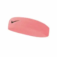 在飛比找momo購物網優惠-【NIKE 耐吉】頭帶 Headband Swoosh 粉橘