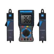 A●SHANYI S200 Double Clamps Digital Phase Volt Ampere Meter New