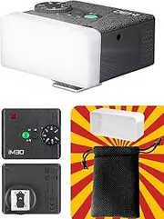 Godox IM30 Mini Camera Flash with Diffuser, iM30 Mini Manual Flash, S1/S2 Optical Control, Compatible with Ricoh GR III, Ricoh RG iii X, Canon, Sony, Nikon, Pentax, Panasonic, Olympus