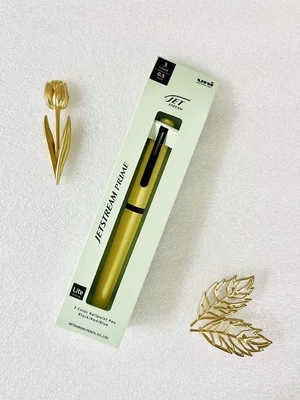 UNI Jetstream Prime 3 Color Ballpoint Pen 0.5 Citron Yellow #35bd9c