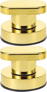 ELAYARD 2Pcs Stick Handle Non Drilling Suction Cup Wardrobe and Kitchen Knobs Durable Plastic Design for Easy Installation Bathrooms and Sliding Doors