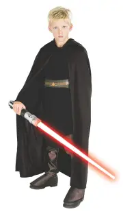 Star Wars Sith Lords Kids Hooded Robe Boys Dress Up Outfit Party Costume