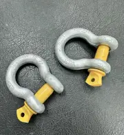 2XRated Bow Shackle 13mm 2000kg BL12000kg Trailer Safety Chain Hayman D Tow 1/2"