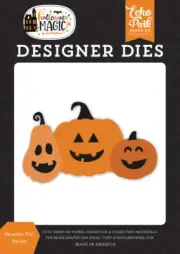 Echo Park Paper HALLOWEEN MAGIC Pumpkin Trio Die Set (HMA249041)
