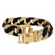 Charles Raymond Mens Womens CZ Miami Cuban Link Hip Hop Bracelet.