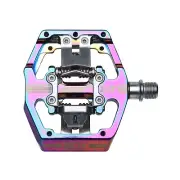 HT Components X3 Clipless Platform MTB Mountain Bike Pedals - Oil Slick