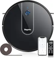 Bagotte Robot Vacuum Cleaner - 1600Pa Strong Suction Robot Vacuum, Alexa Voice and APP Control,