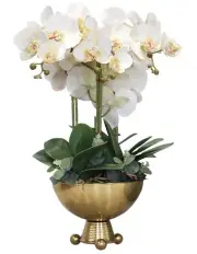 [Vicky Yao] Artificial Orchids Arrangement