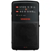 Sangean SR-35 AM/FM Analog Pocket Radio - Black (REFURB)
