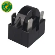 HUAYUWA Refrigerator Compressor Relay Starter QP2-15C/QP2-12, Universal Type, 3