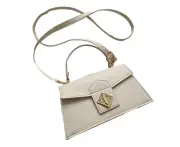 White*Handbags for Women, Crossbody Bags for Women, Purses, Top Handle Shoulder Bag