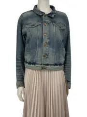 Essentials Fear of God Blue Denim Jacket