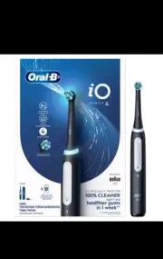 Oral-B iO Series 4 Electric Toothbrush Black 1 Each