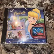 Activity Fun with Cinderella & Friends CD-ROM - Sealed / NEW CD Game!!
