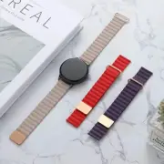 Pu Leather Strap For Samsung Galaxy Watch 4 40/42mm Luxury For Samsung Galaxy
