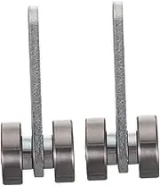 WOONEKY C30 Track Sliding Door Rollers Double Bearing Roller Easy Installation Heavy Duty for Doors