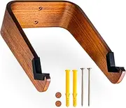 Wooden Bike Wall Mount - Horizontal Bicycle Wall mount for Home or Garage, Wall Bike Rack for apartment, Your Elegant Indoor Bike Storage - WOKK