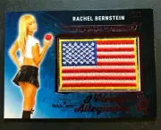 2018 Benchwarmer RACHEL BERNSTEIN Hot For Teacher PLEDGE USA FLAG #1/1 BEOWULF