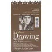 Strathmore Medium Drawing Spiral Paper Pad 4"X6" 24 Sheets